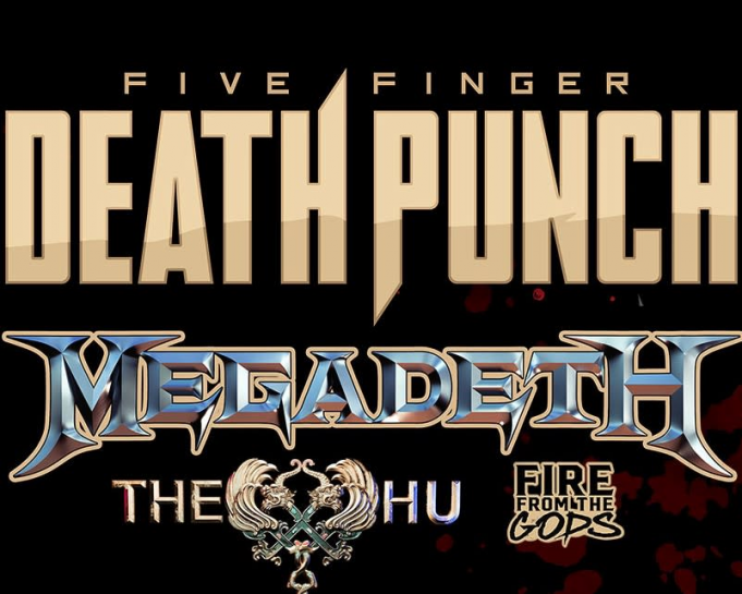 Five Finger Death Punch, Megadeth & The Hu at Ameris Bank Amphitheatre ...