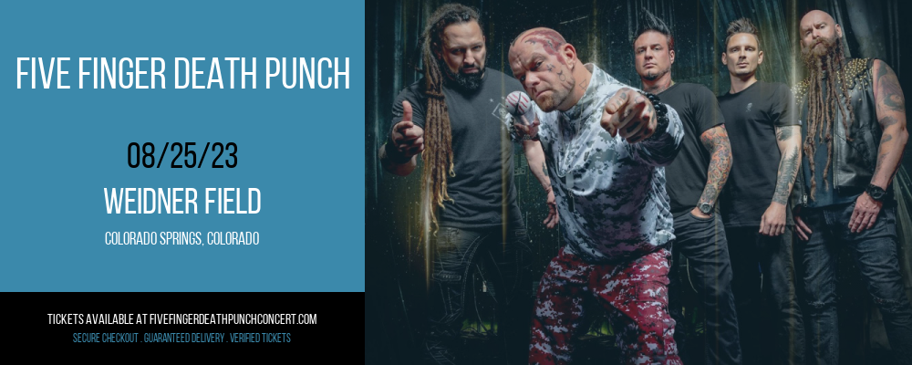 Five Finger Death Punch at Five Finger Death Punch Concert Tickets