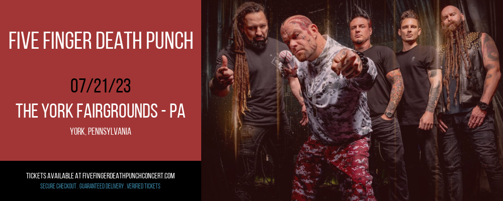 Five Finger Death Punch at Five Finger Death Punch Concert Tickets