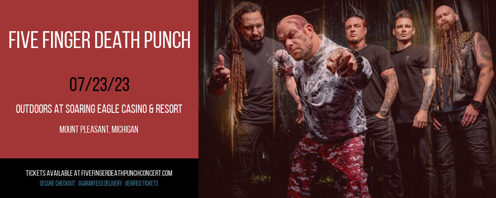 Five Finger Death Punch at Five Finger Death Punch Concert Tickets